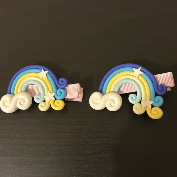 🔥SALE🔥 16 HAIR CLIPS SOFT RUBBER WITH METAL CLIP, NEW - Picture 5 of 10